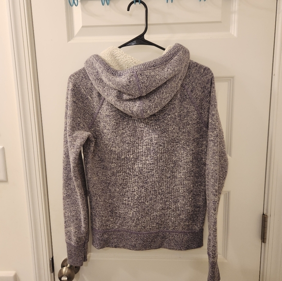 American Eagle Purple Zip Up Hoodie Jacket Womens Size M #T455 - Picture 4 of 8